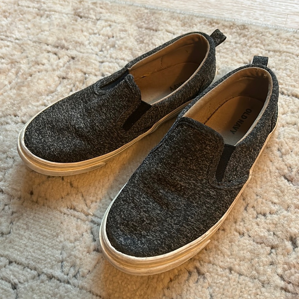 Little boys slip on Old Navy sneakers